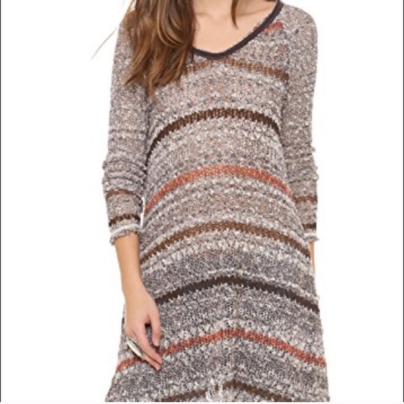 Free People knit mesh tunic - Picture 2 of 8